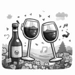 Uma degustação de vinhos em uma vinícola